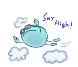 Handmade macaron thinking sticker #2848862