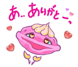 Handmade macaron thinking sticker #2848868