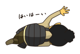 tired Busho Sticker sticker #2848973