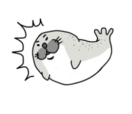 curious Seal GONZO sticker #2849083