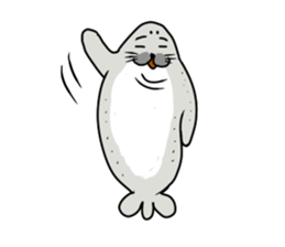 curious Seal GONZO sticker #2849087