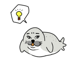 curious Seal GONZO sticker #2849092