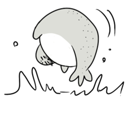 curious Seal GONZO sticker #2849093