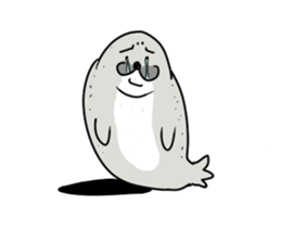 curious Seal GONZO sticker #2849094
