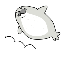 curious Seal GONZO sticker #2849095