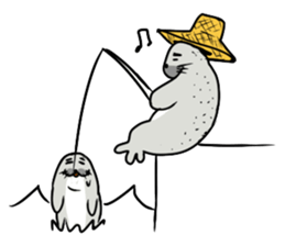 curious Seal GONZO sticker #2849103