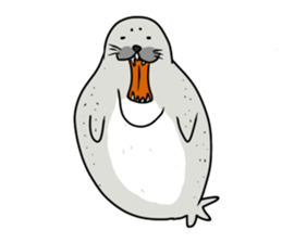 curious Seal GONZO sticker #2849104