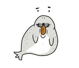 curious Seal GONZO sticker #2849107