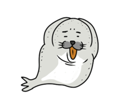 curious Seal GONZO sticker #2849108