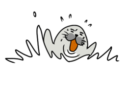 curious Seal GONZO sticker #2849111