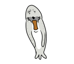 curious Seal GONZO sticker #2849115