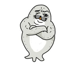 curious Seal GONZO sticker #2849116