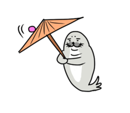 curious Seal GONZO sticker #2849117