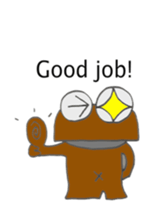 Short sale-kun  English edition sticker #2849448