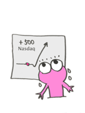 Short sale-kun  English edition sticker #2849456