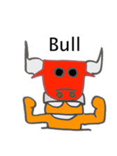 Short sale-kun  English edition sticker #2849465