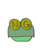 Short sale-kun  English edition sticker #2849478