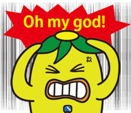 An English response stamp sticker #2849767