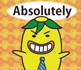 An English response stamp sticker #2849775