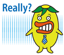 An English response stamp sticker #2849783