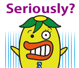 An English response stamp sticker #2849784