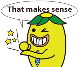 An English response stamp sticker #2849789