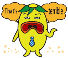 An English response stamp sticker #2849796