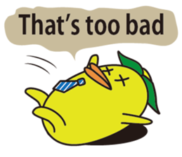 An English response stamp sticker #2849798