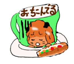 Cat cafe!Latte sticker #2850080