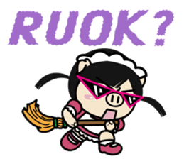 Variety Girl, Sister Piga Pig sticker #2850349