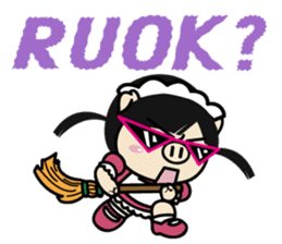 Variety Girl, Sister Piga Pig sticker #2850349