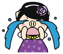 Variety Girl, Sister Piga Pig sticker #2850350