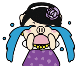 Variety Girl, Sister Piga Pig sticker #2850350
