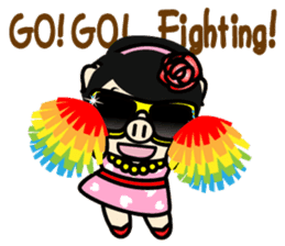 Variety Girl, Sister Piga Pig sticker #2850352