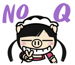 Variety Girl, Sister Piga Pig sticker #2850353