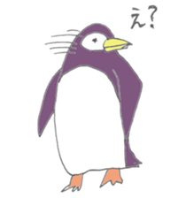 The easygoing penguins sticker #2850449