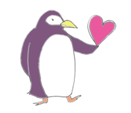 The easygoing penguins sticker #2850450