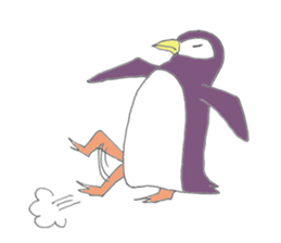 The easygoing penguins sticker #2850451