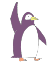The easygoing penguins sticker #2850453
