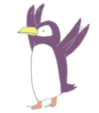 The easygoing penguins sticker #2850454