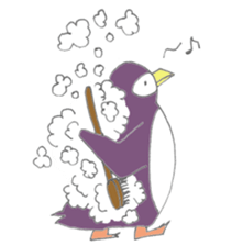 The easygoing penguins sticker #2850456