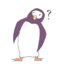 The easygoing penguins sticker #2850457