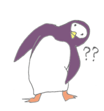 The easygoing penguins sticker #2850458