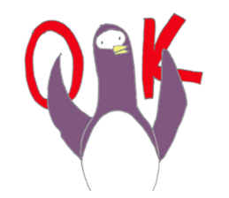 The easygoing penguins sticker #2850461