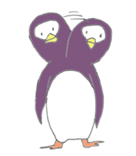 The easygoing penguins sticker #2850462