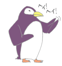 The easygoing penguins sticker #2850463
