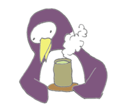 The easygoing penguins sticker #2850466