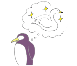 The easygoing penguins sticker #2850472