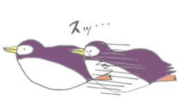 The easygoing penguins sticker #2850476