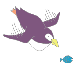 The easygoing penguins sticker #2850477